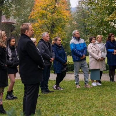 Exteriérová výstava venovaná rómskej menšine. (autor: V. Krempaský)